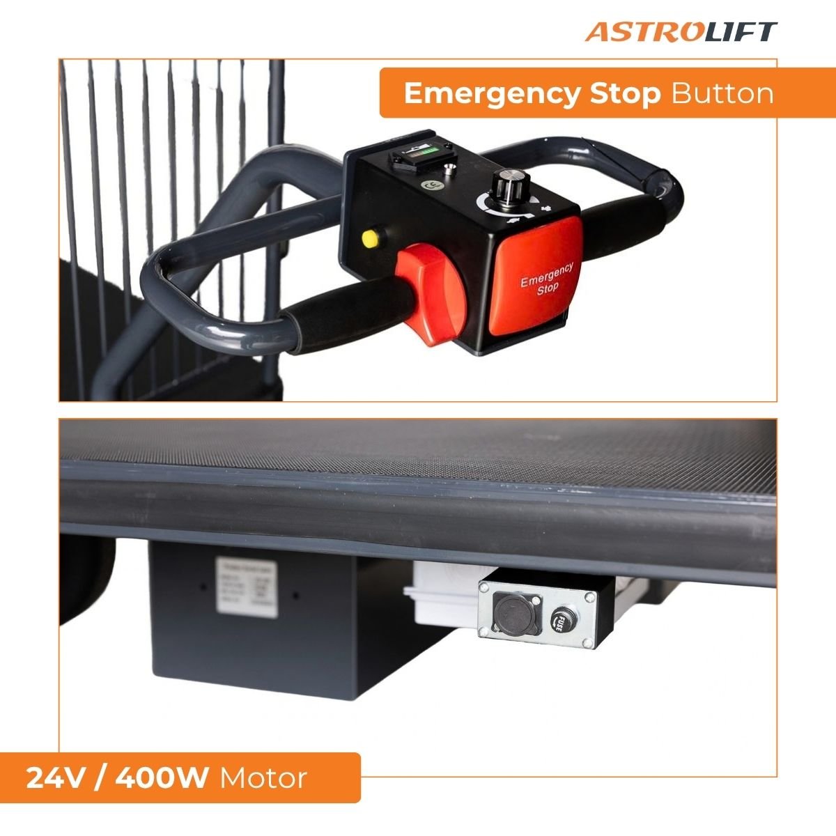 Buy Electric Platform with Fence in Tugs and Mobile Plafforms available at Astrolift NZ